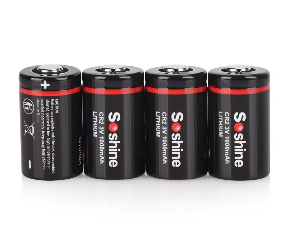 CR2 3V Primary Lithium Battery Non-Rechargeable Battery 3-Volt 1000mah 4Pc