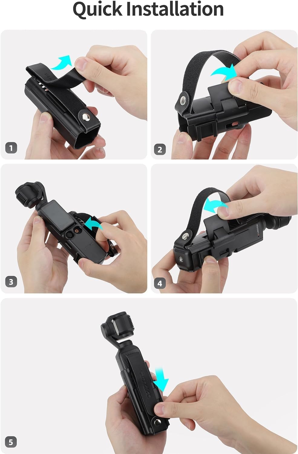 Sunnylife Hand Band & Handle for DJI OSMO Pocket 3