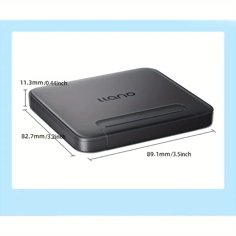 Llano Card Case Holder Water Resistant Anti-Shock Memory Card Case for SD/Micro SD TF Card