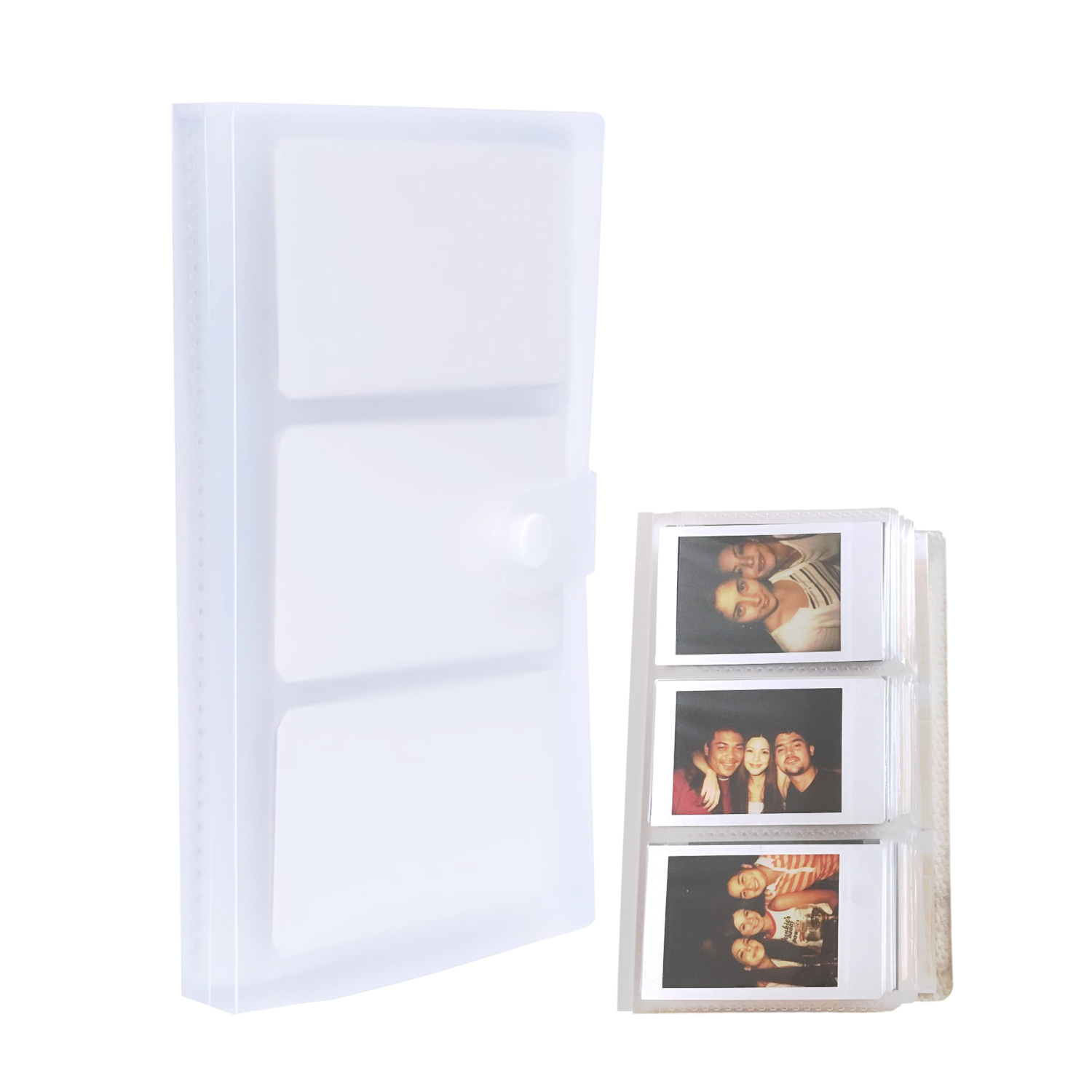 Instax Mini Film Transparent Photo Book Album 300 Pockets for Fujifilm Instax Film 7/8/9/10/11/12/Evo