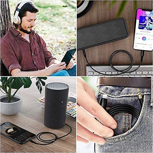 TRS-to-Lightning 3.5mm Adapter Audio Cable 1M