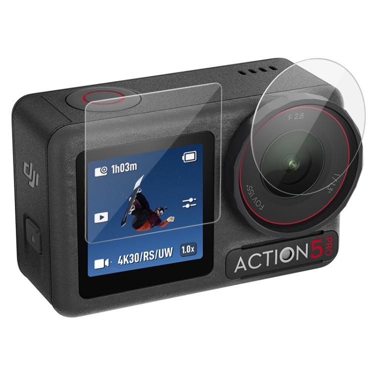 Tempered Glass LCD Screen Protector for DJI Osmo Action 5 Pro