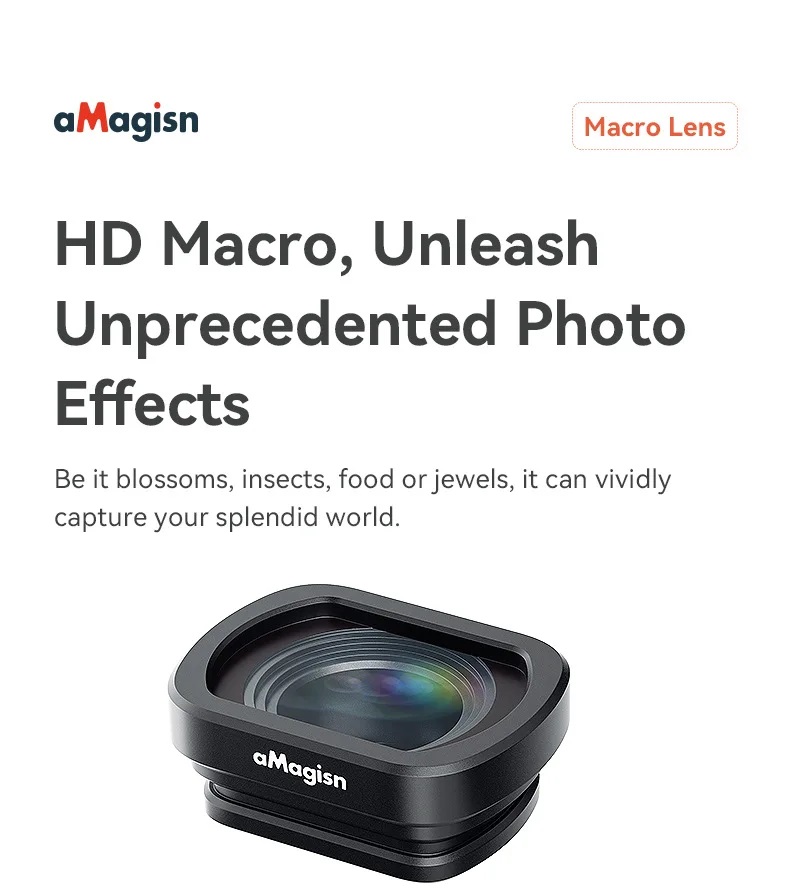 Macro Lens for DJI Osmo Pocket 3