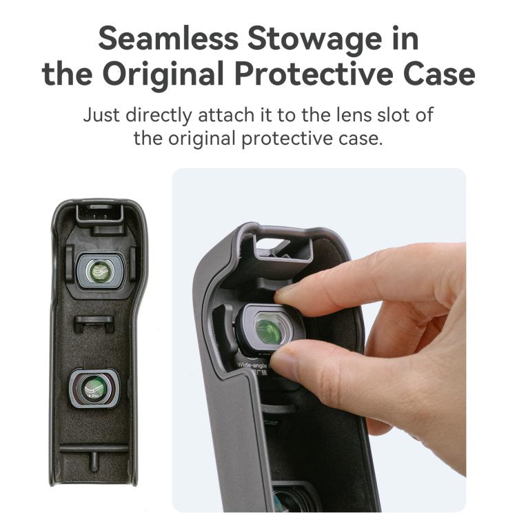 Wide-Angle Lens for DJI Osmo Pocket 3