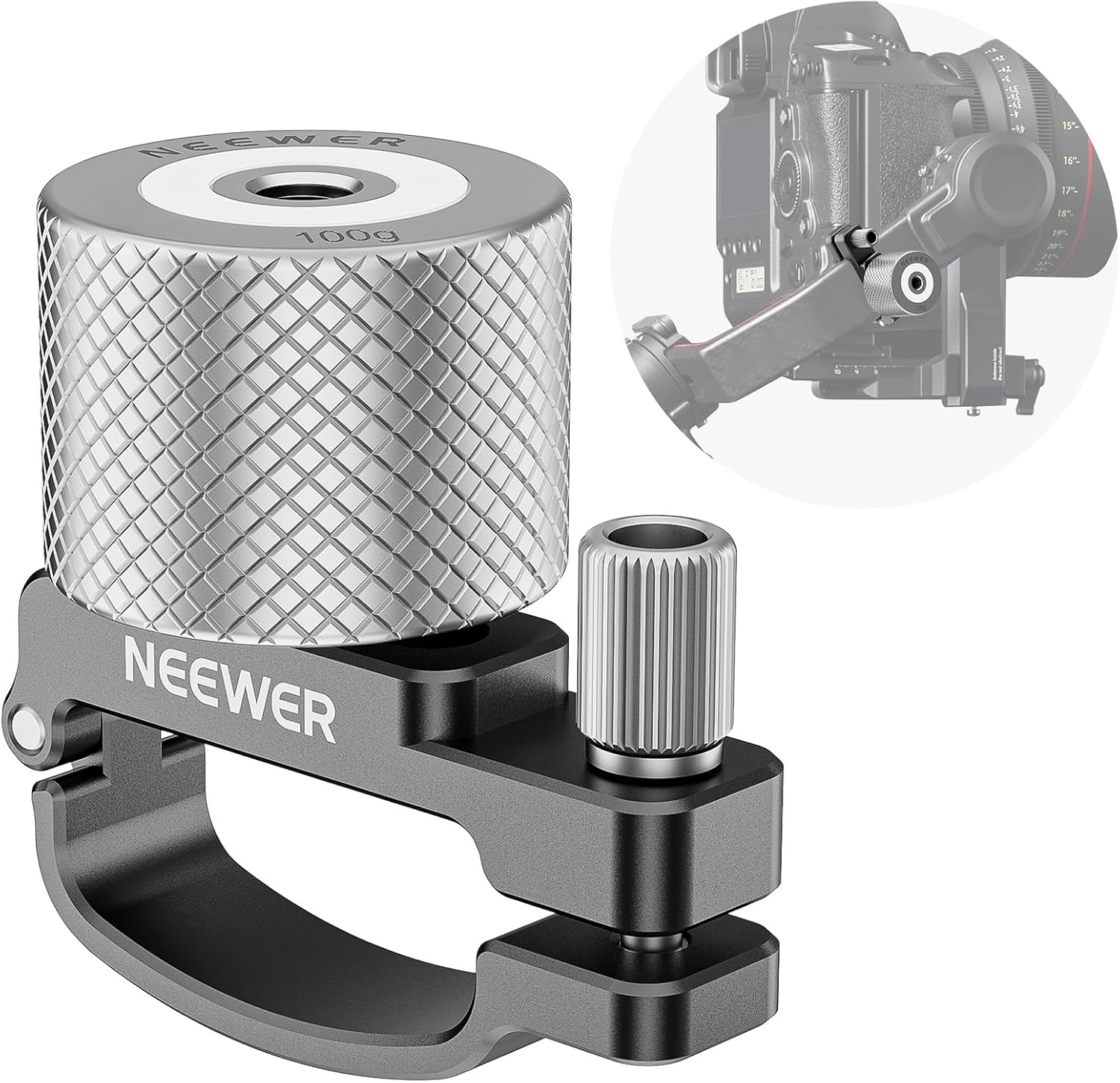 NEEWER GA008 Gimbal Counterweight And Clamp Set For DJI NEEWER GA008 Gimbal Counterweight And Clamp Set For DJI