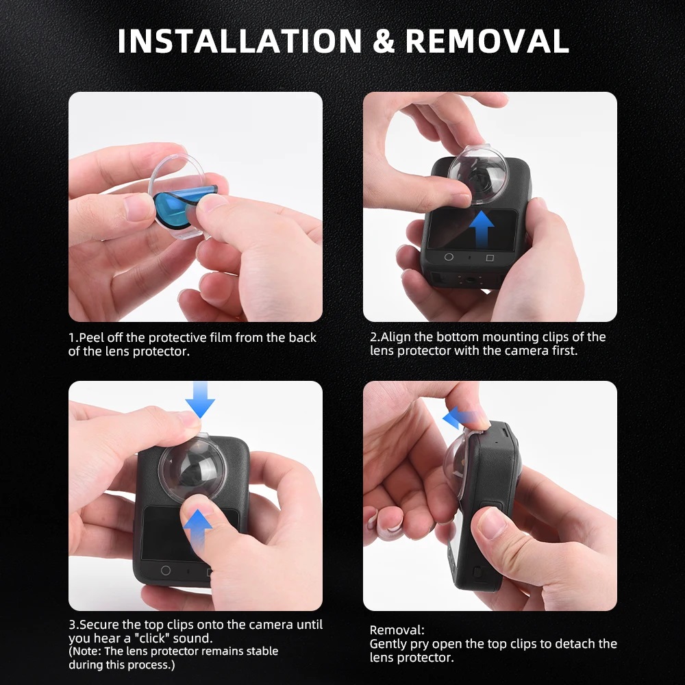 Lens Guard Protective Cover for DJI OSMO 360