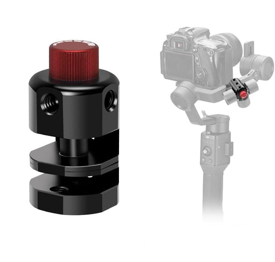 Gimbal Counterweight Clip with 7x1/4 Threaded Holes for DJI Ronin S for Zhiyun Crane