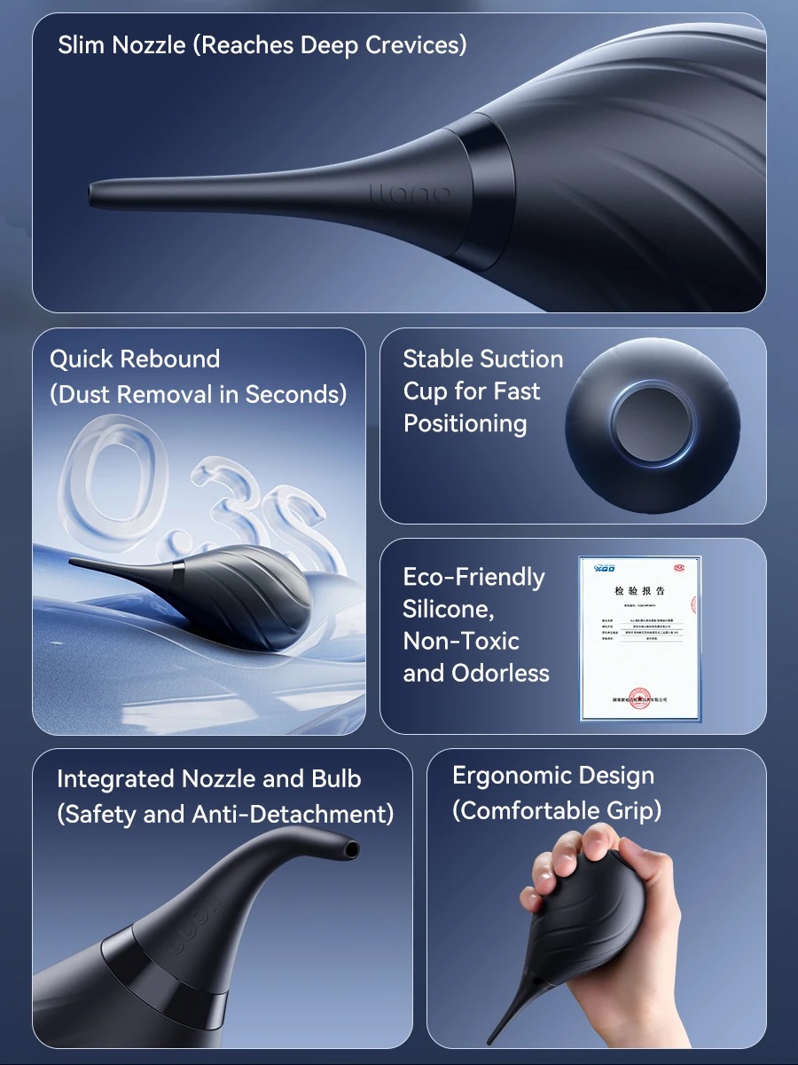 Silicone Super Air Blower Blaster Pump Dust Cleaner