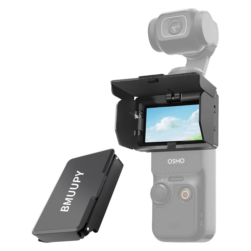 Screen Sun Hood Cover Foldable Gimbal Screen Protective for DJI Osmo Pocket 3