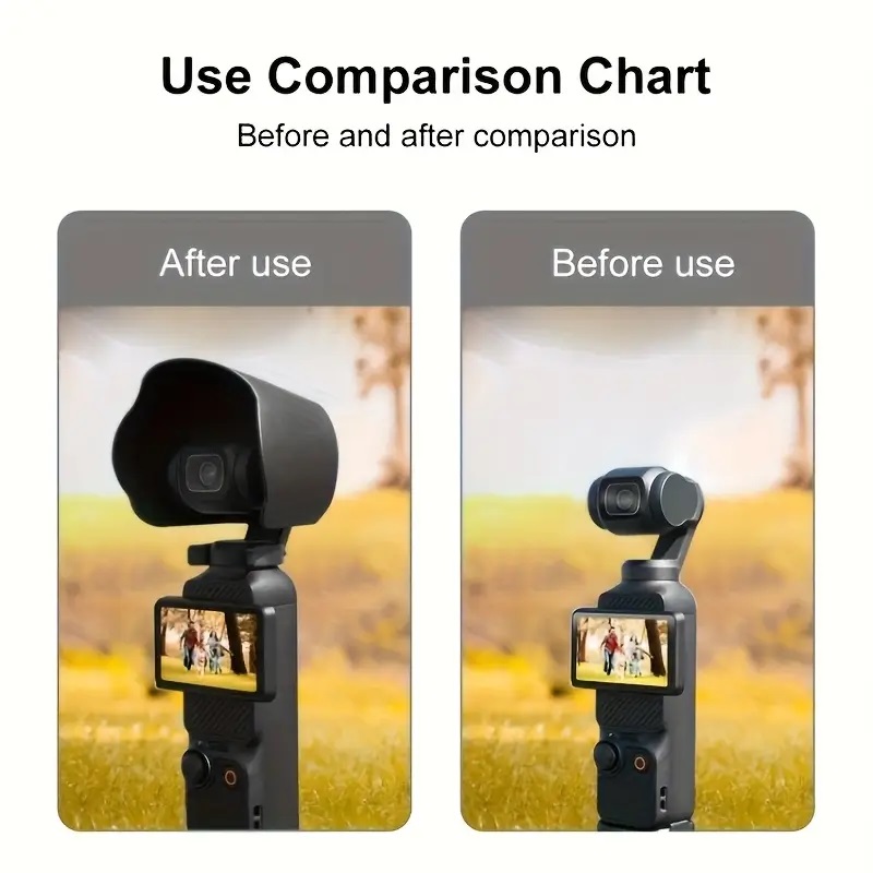 Lens Sun Hood for DJI Osmo Pocket 3