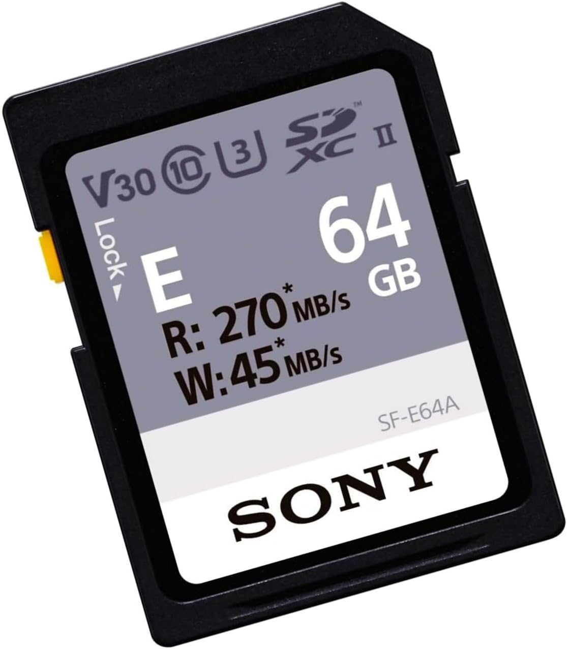 Sony 64GB SF-E Series UHS-II SDXC Memory Card
