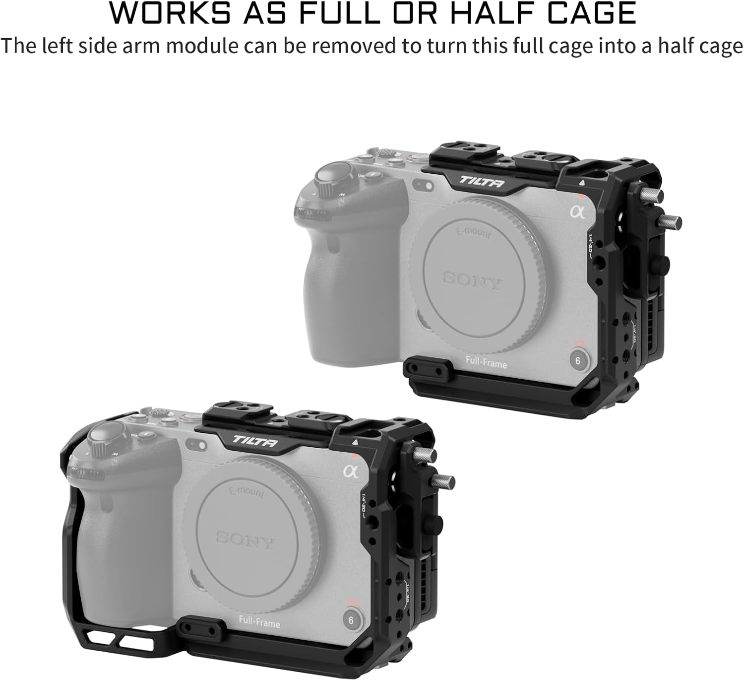 Tilta Full Camera Cage V2 for Sony FX3 & FX30 (TA-T16-FCC-B)