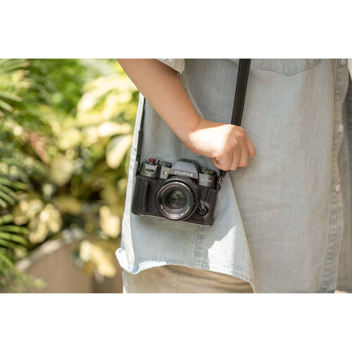 SmallRig Leather Half Case Kit for FUJIFILM X-T50 (Black)