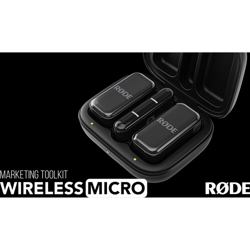 RODE Wireless Micro 2-Person Ultracompact Wireless Microphone System with USB-C Connector