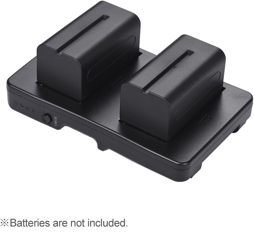 NP-F to V-mount Battery Converter work with battery NP-F970, NP-F770, NP-F570