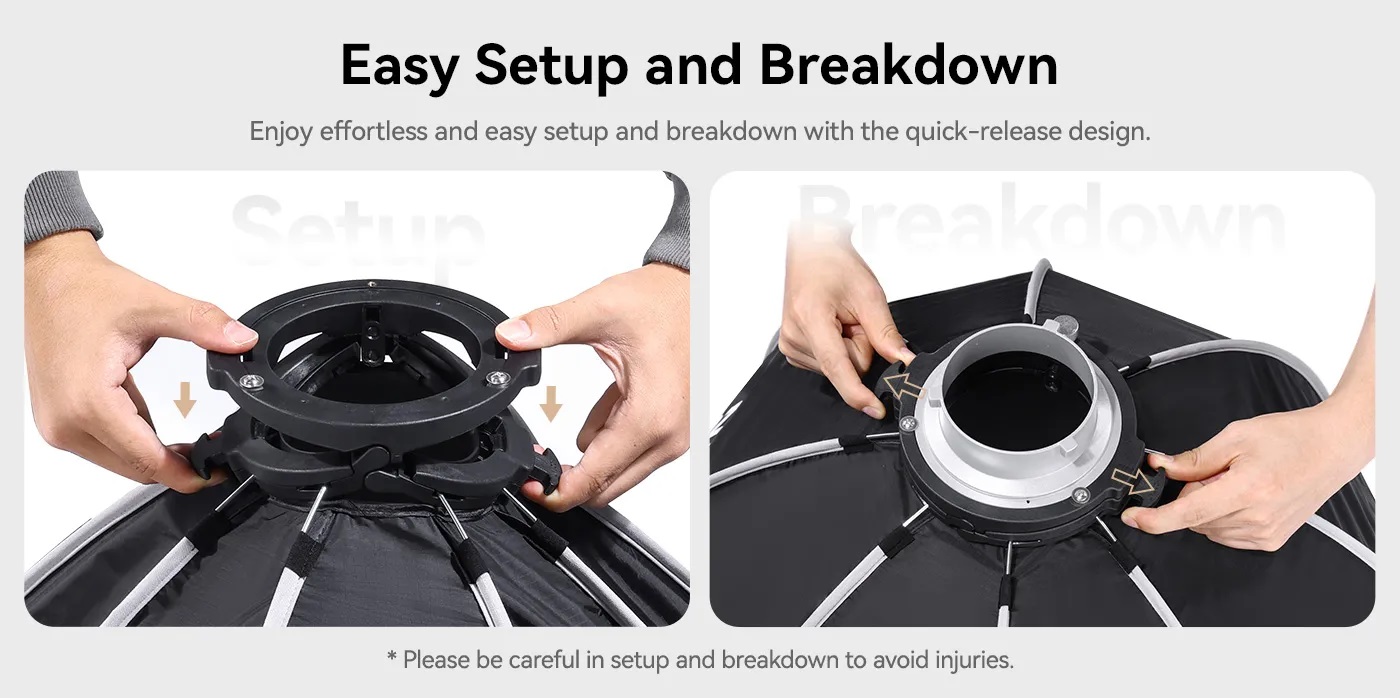 Ulanzi 60cm Quick Release Octagonal Softbox with Bowens Mount