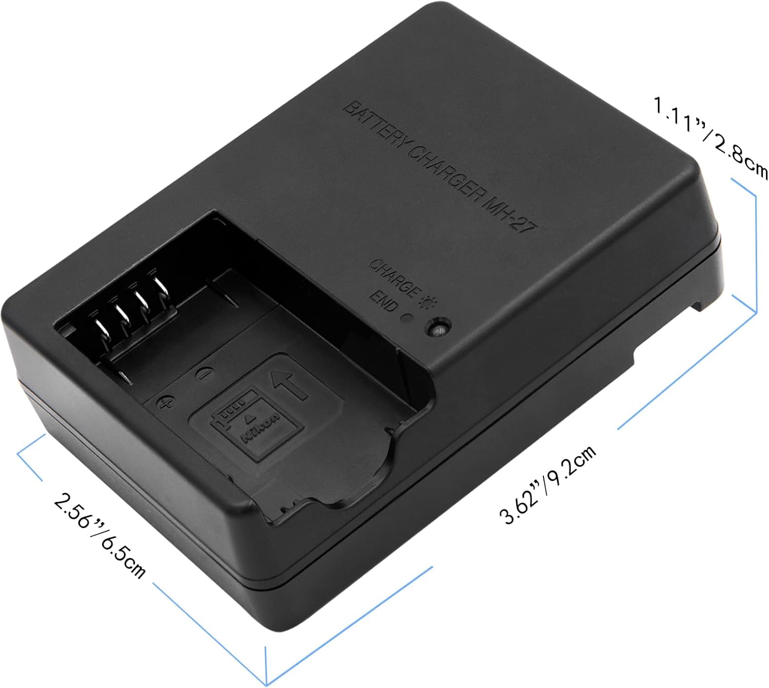 MH-27 battery charger Nikon 1 A1, 1 J2, 1 J3, 1 J4, 1 J5, 1 S1, 1 S2, 1 V3  EN-EL20 EN-EL20a EN-EL22 EN-EL22 EN-EL22a P1000 Coolpix A
