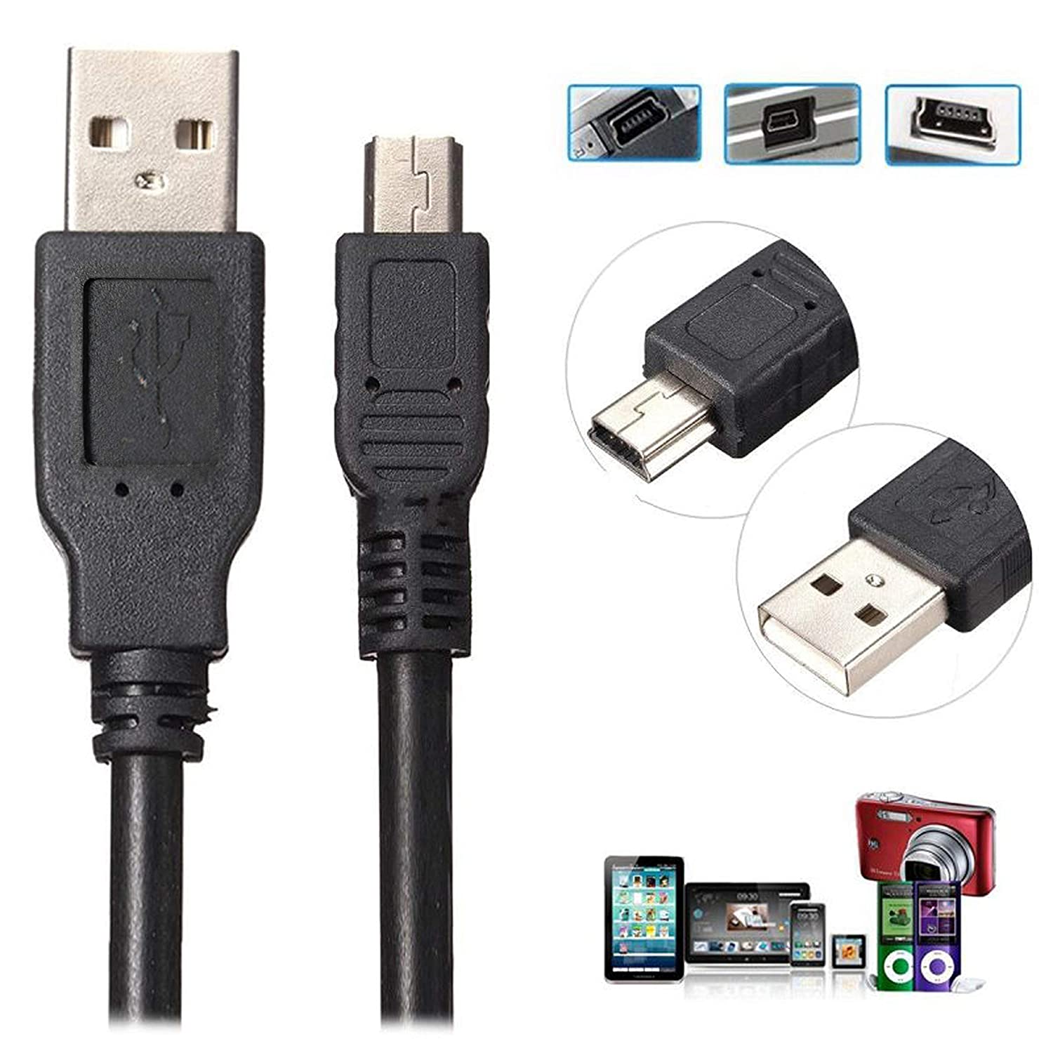 USB 2.0 Mini-B Camera Cable 1m