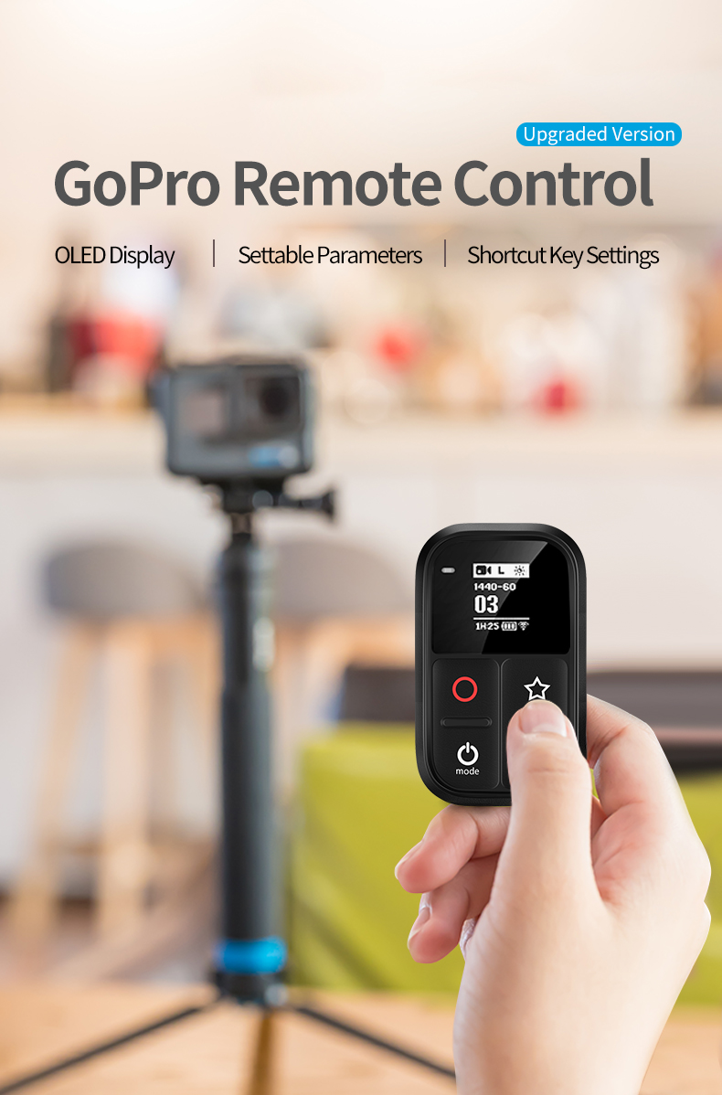 Telesin GP-RMT-T02 Waterproof OLED Wifi Remote