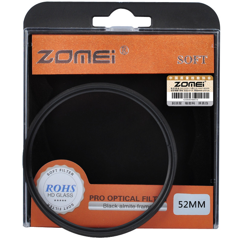 Zomei Soft Focus 52mm Camera Filter Zomei Soft Focus 52mm Camera Filter