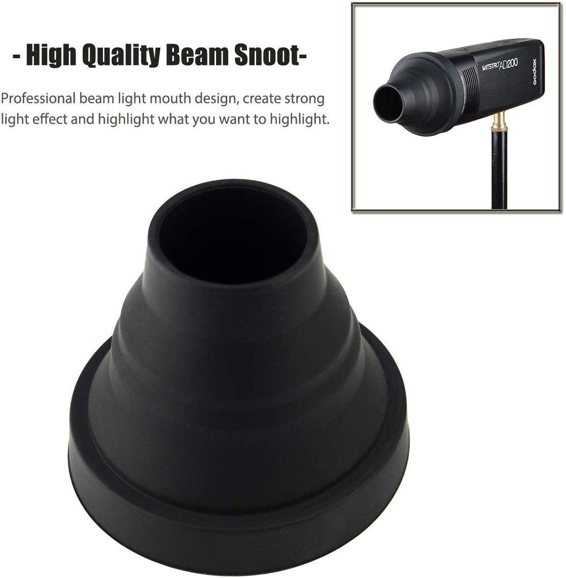 Godox AK-R1 Accessories Kit Honeycomb Snoot Diffuser and Filters