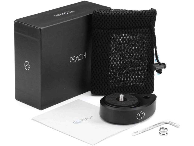 YC ONION Peach Universal Camera Tripod Quick Release