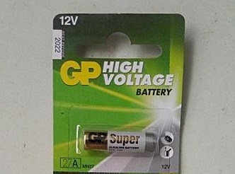 GP HIGH VOLTAGE 27A BATTERY