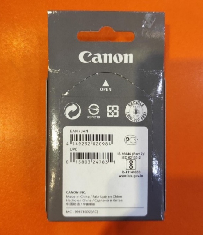 Canon LP-E17 Battery for EOS 77D M3 M5 800D 750D 760D T6i T6s