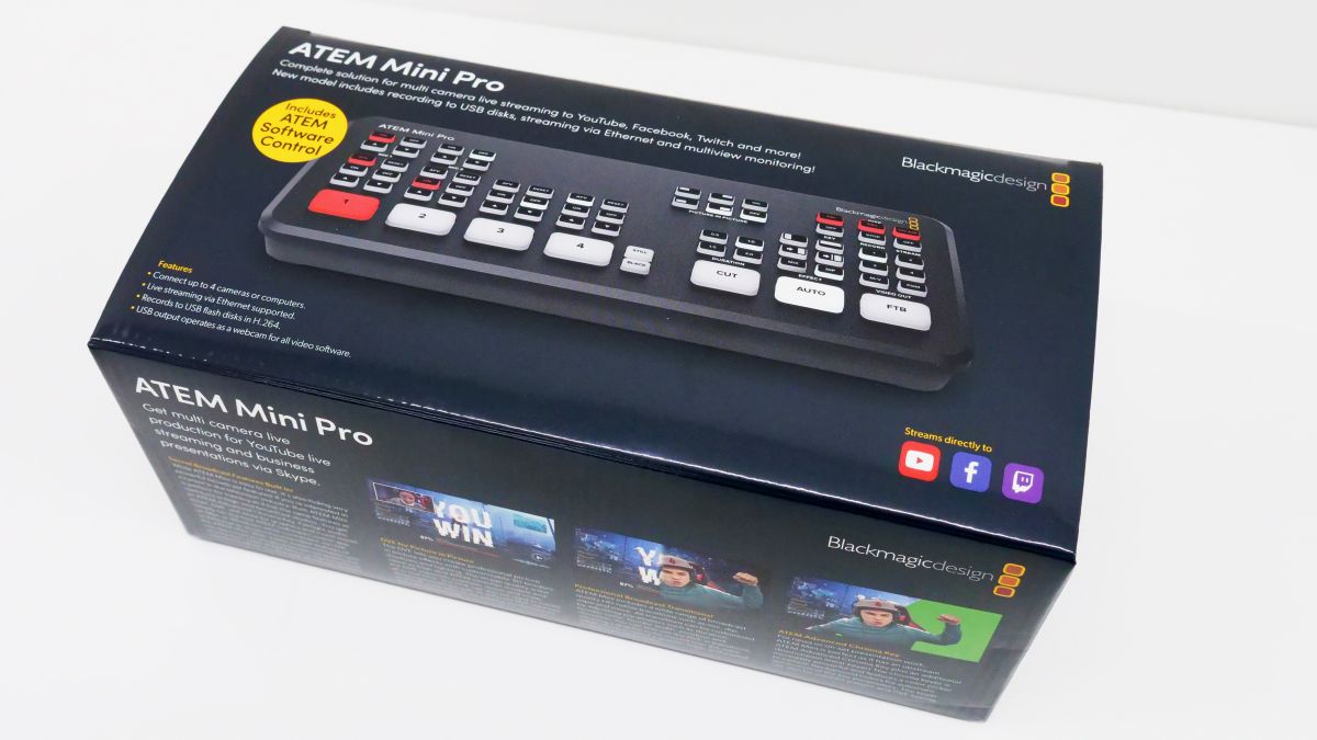 Blackmagic Design ATEM Mini Pro HDMI Live Stream Switcher