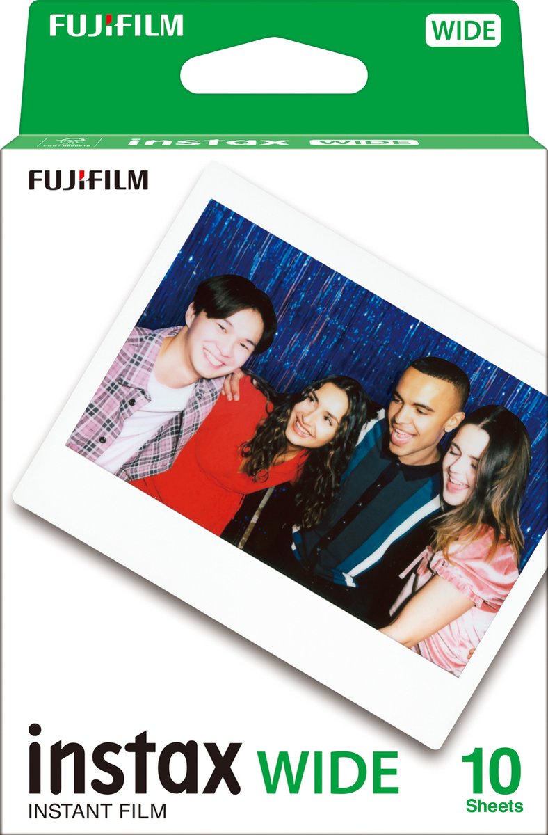 FUJIFILM INSTAX WIDE 400 Instant Film Camera with Instant Film (10 Sheets)