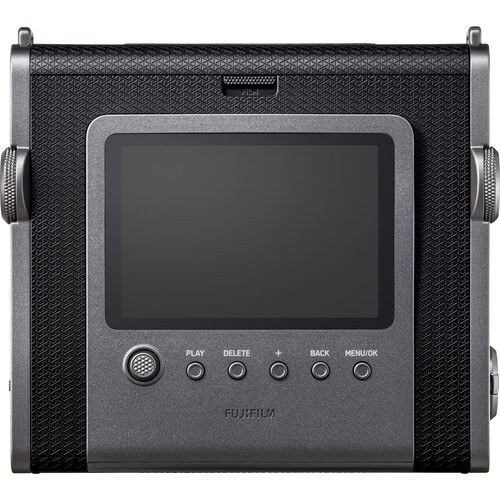 FUJIFILM INSTAX WIDE EVO Hybrid Instant Film Camera Black with 32GB Memory Card&Instant Film-10 Sheets