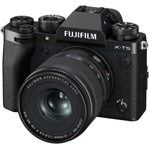FUJIFILM X-T5 Mirrorless Camera with XF 16-50mm (Black)