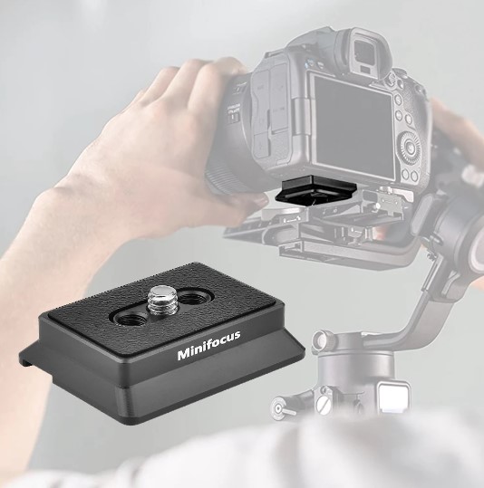 Minifocus Quick Release Plate For DJI Ronin RS3 mini Stabilizer Upper Quick Release Plate For DJI RS3PRO/3/2/C2