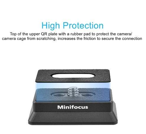 Minifocus Quick Release Plate For DJI Ronin RS3 mini Stabilizer Upper Quick Release Plate For DJI RS3PRO/3/2/C2