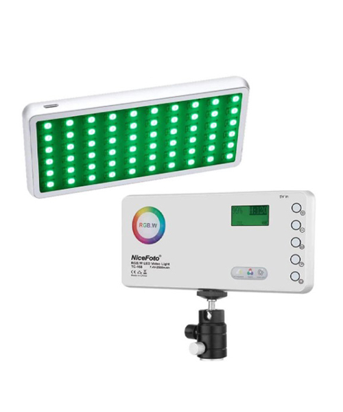 NiceFoto TC-168 RGB Pocket LED Video Light