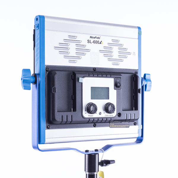 NiceFoto SL-600A Bi-Colour Video LED Panel Light NiceFoto SL-600A Bi-Colour Video LED Panel Light