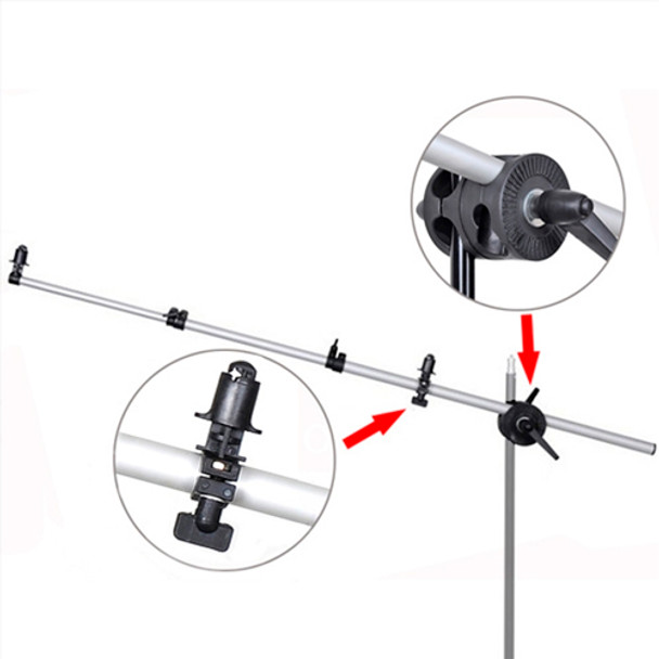 NiceFoto LS-09 Double Headed Reflector Holder