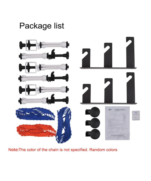 NiceFoto S-15 3-Roller Manual Chain Background Support Kits