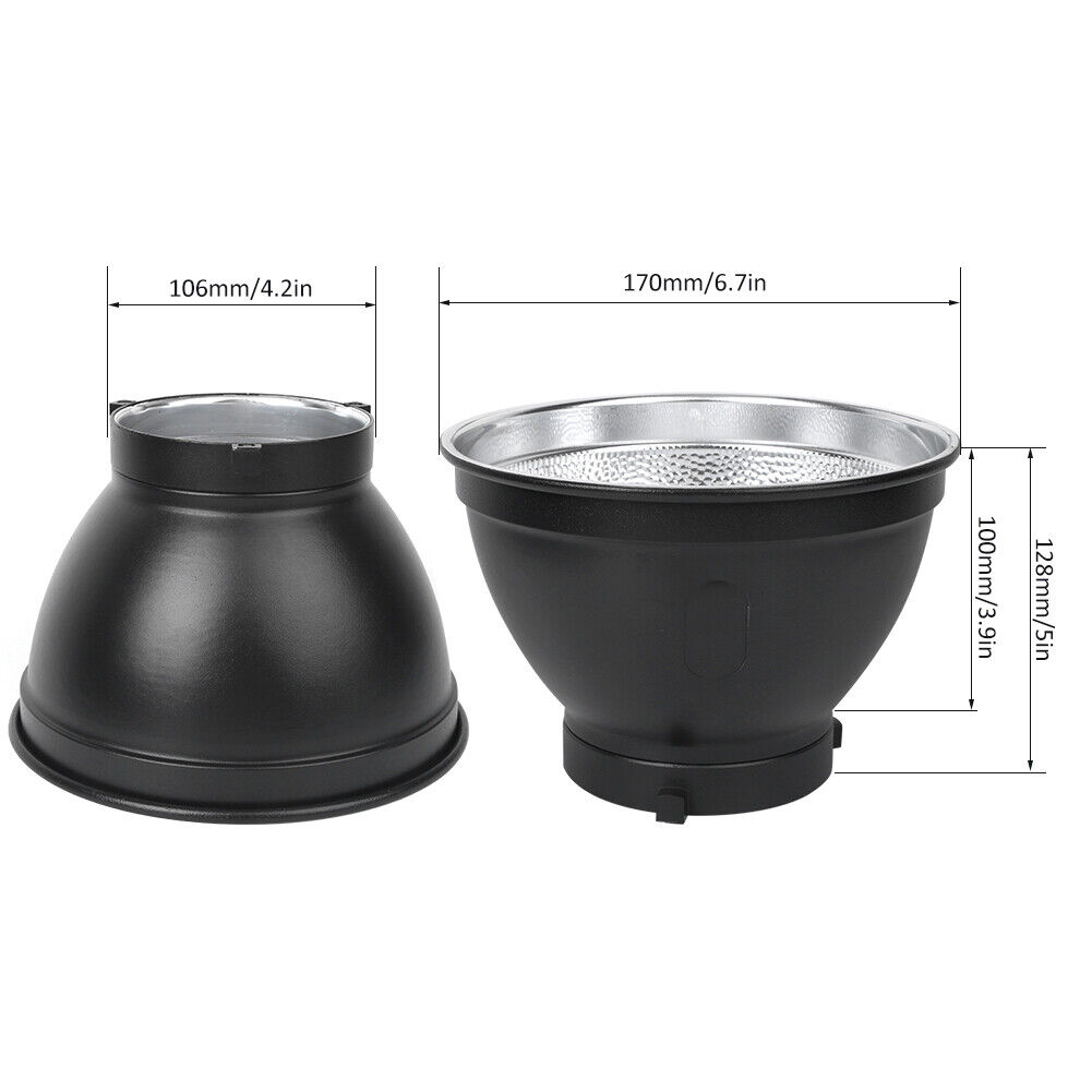 NiceFoto SN-04 Standard Reflector For Mount Photography Light