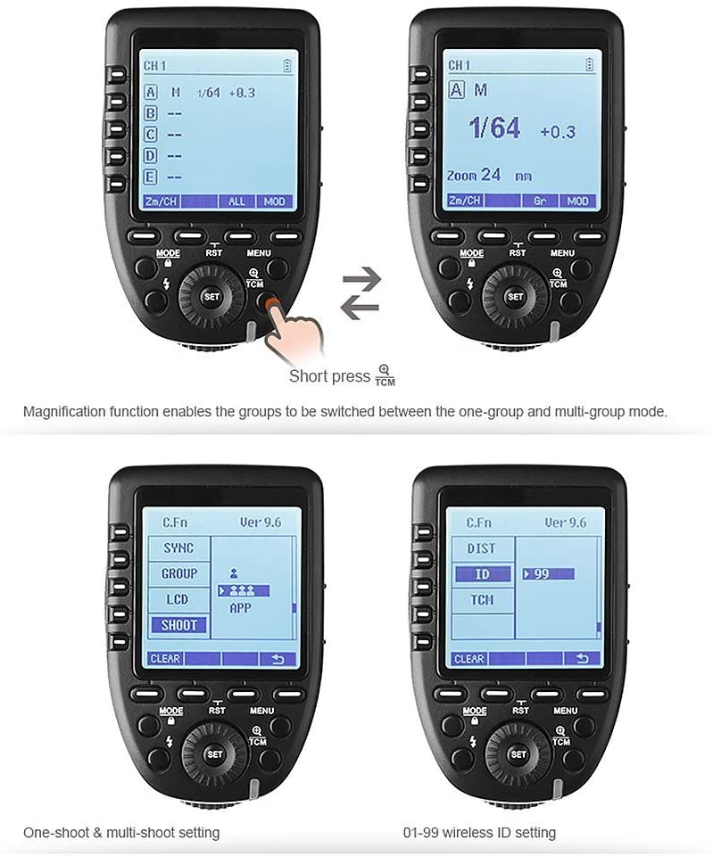 Godox XProS TTL Wireless Flash Trigger for Sony Cameras