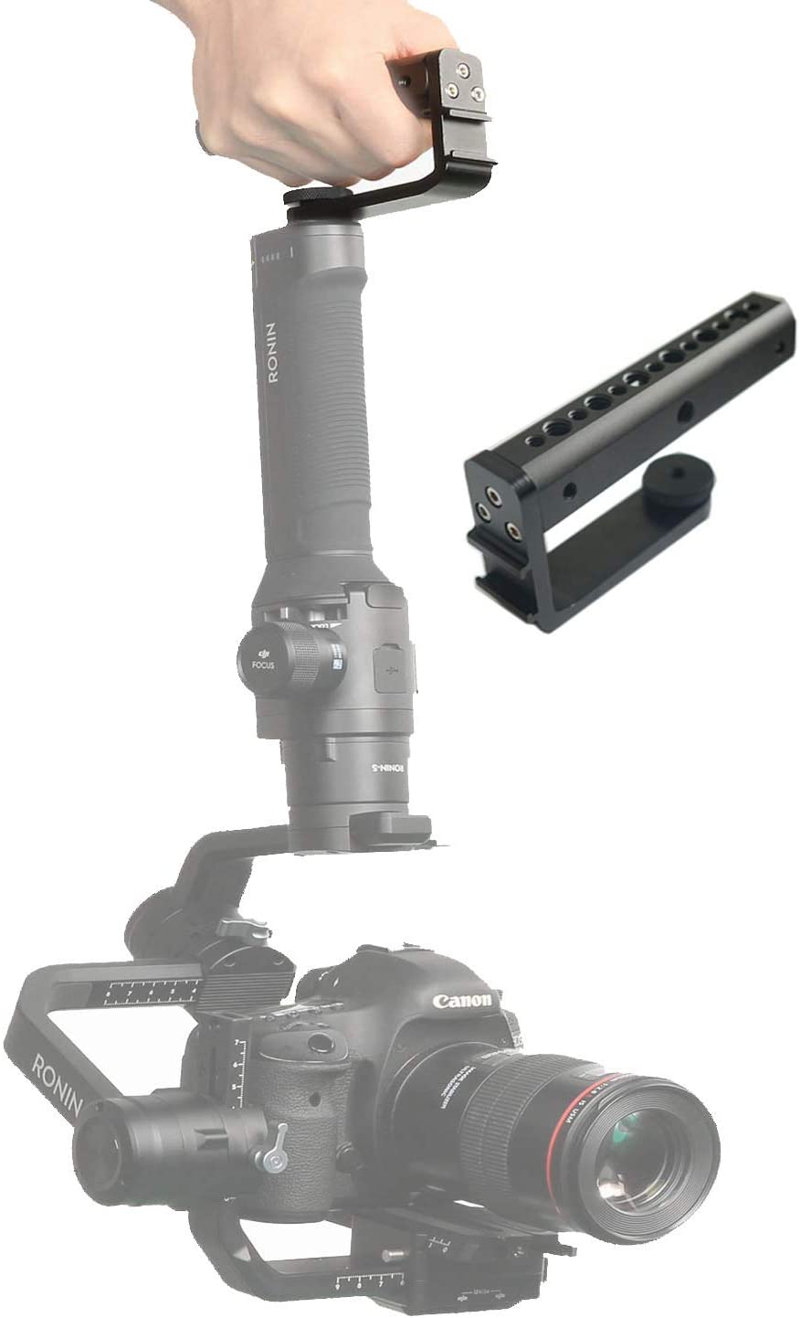 Bottom Handle Monitor Mount Vision Accessories Gimbal