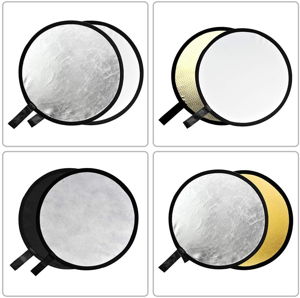 GODOX 60cm 5-in-1 Collapsible Round Portable Disc Light Reflector
