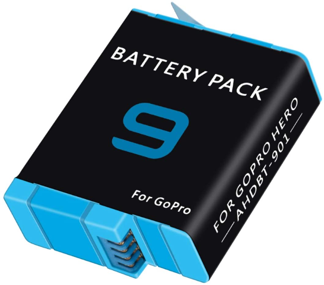 Battery AHDBT-901 Li-ion Rechargeable for GoPro Hero 9 Sports Action Camera