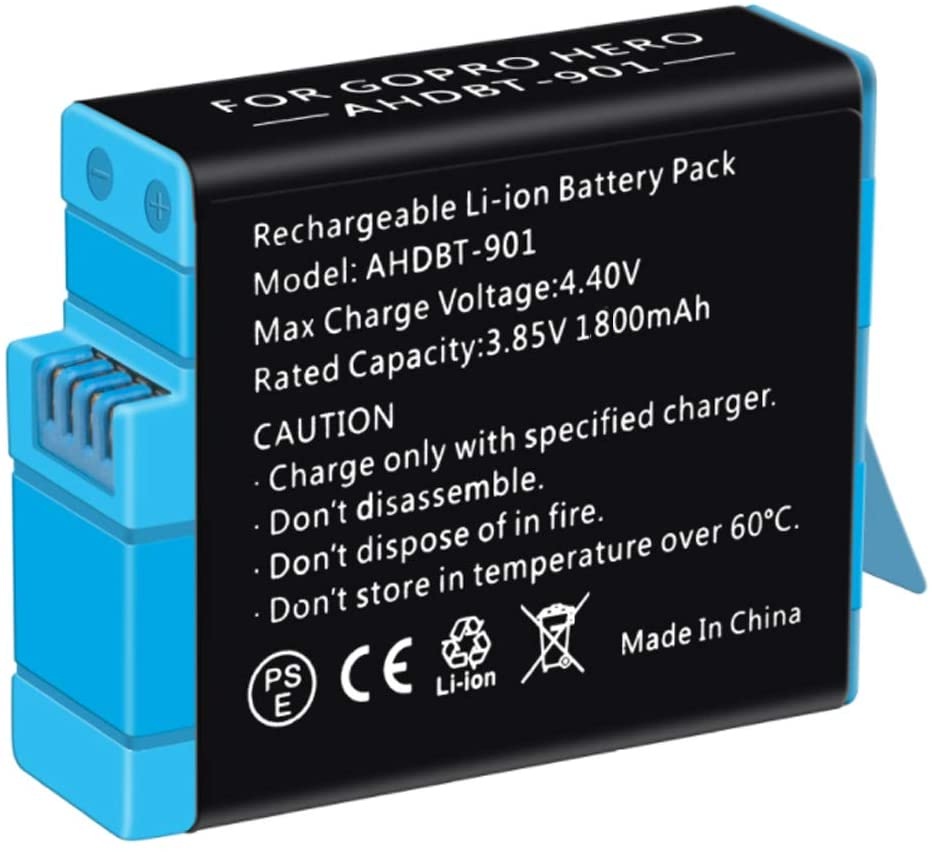 Battery AHDBT-901 Li-ion Rechargeable for GoPro Hero 9 Sports Action Camera