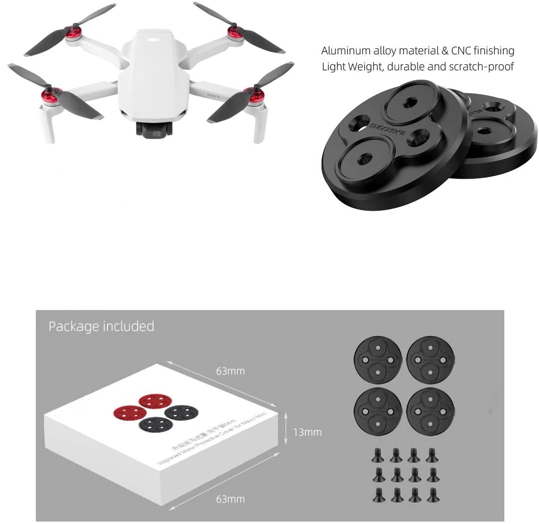 Behorse Cap Engine Prevent Propeller Scratch for DJI Mavic Mini / Mini 2 universal Upgraded Motor Cover Accessories