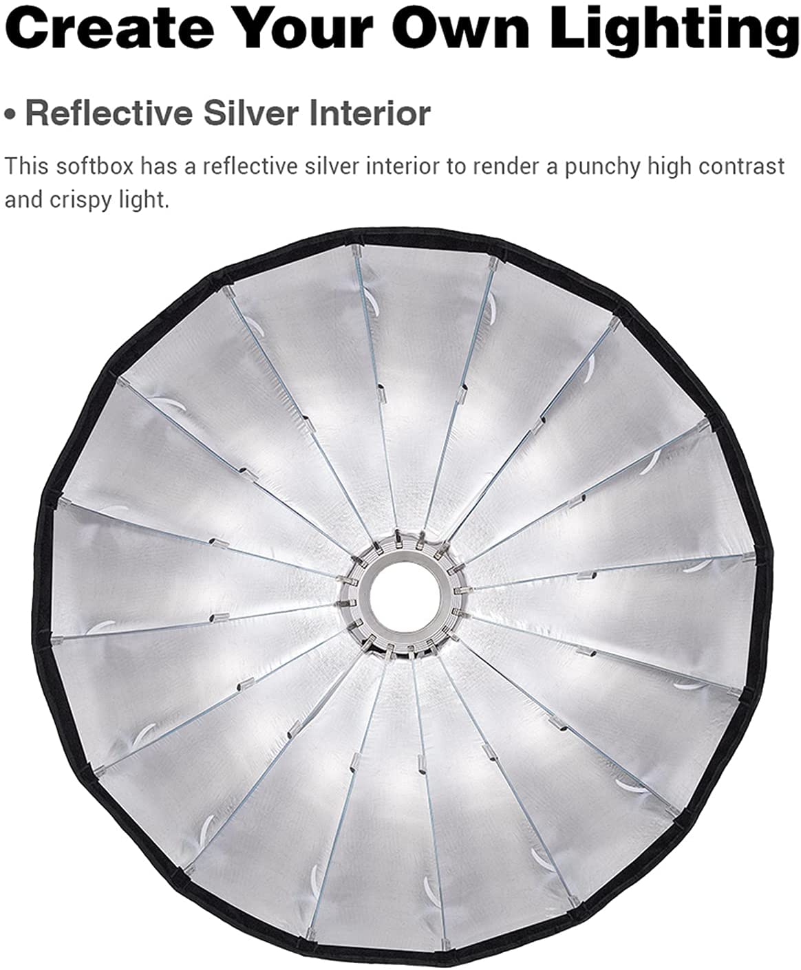 Godox QR-P90 90CM Quickly Release Parabolic Deep Softbox for Bowens Mount Studio Flash