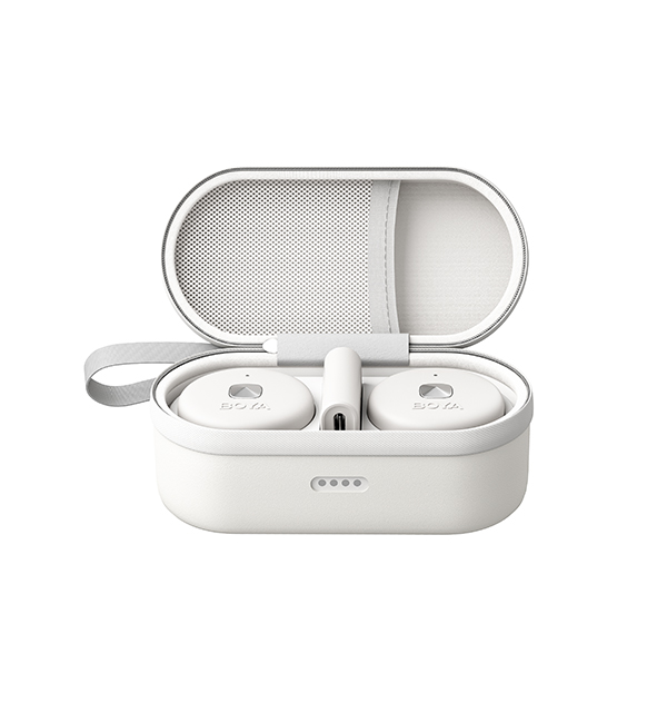 BOYA Omic-D Lighting Ultracompact 2.4GHz Wireless Microphone System (White)