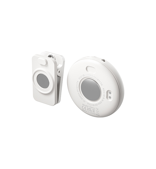 BOYA Omic-D Lighting Ultracompact 2.4GHz Wireless Microphone System (White)