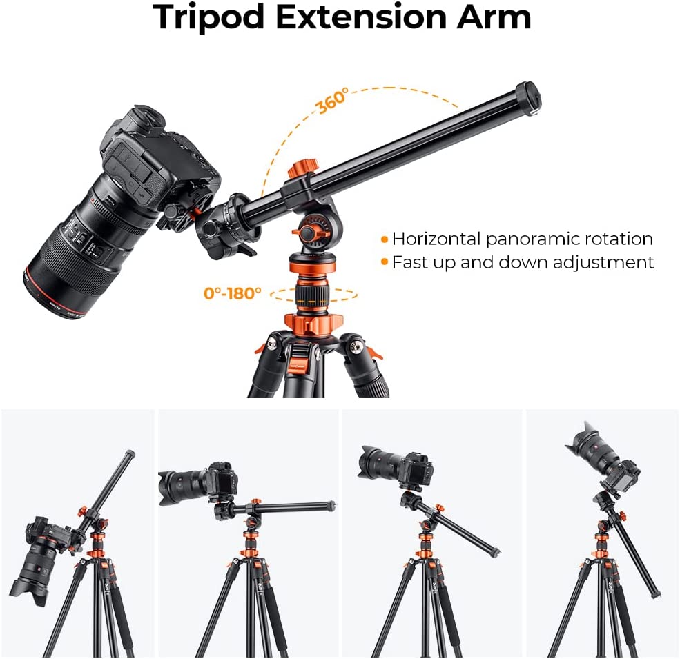 K&F Concept 32 cm Tripod Boom Arm Tripod