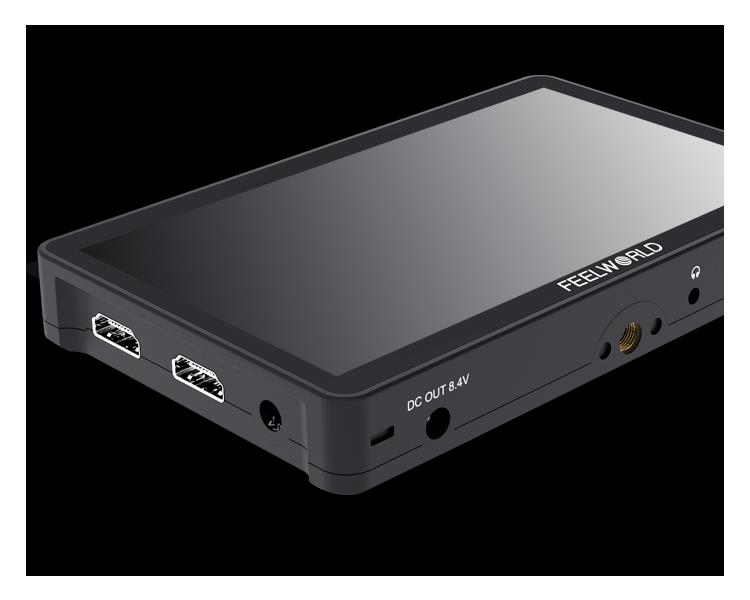 FEELWORLD F5 Pro V4 6 Inch Touch Screen 3D LUT DSLR Camera Field Monitor